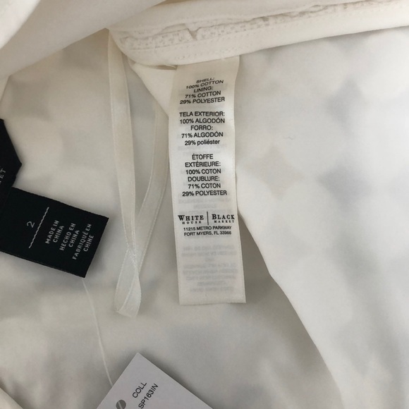 White House Black Market cropped lace top - Picture 6 of 6